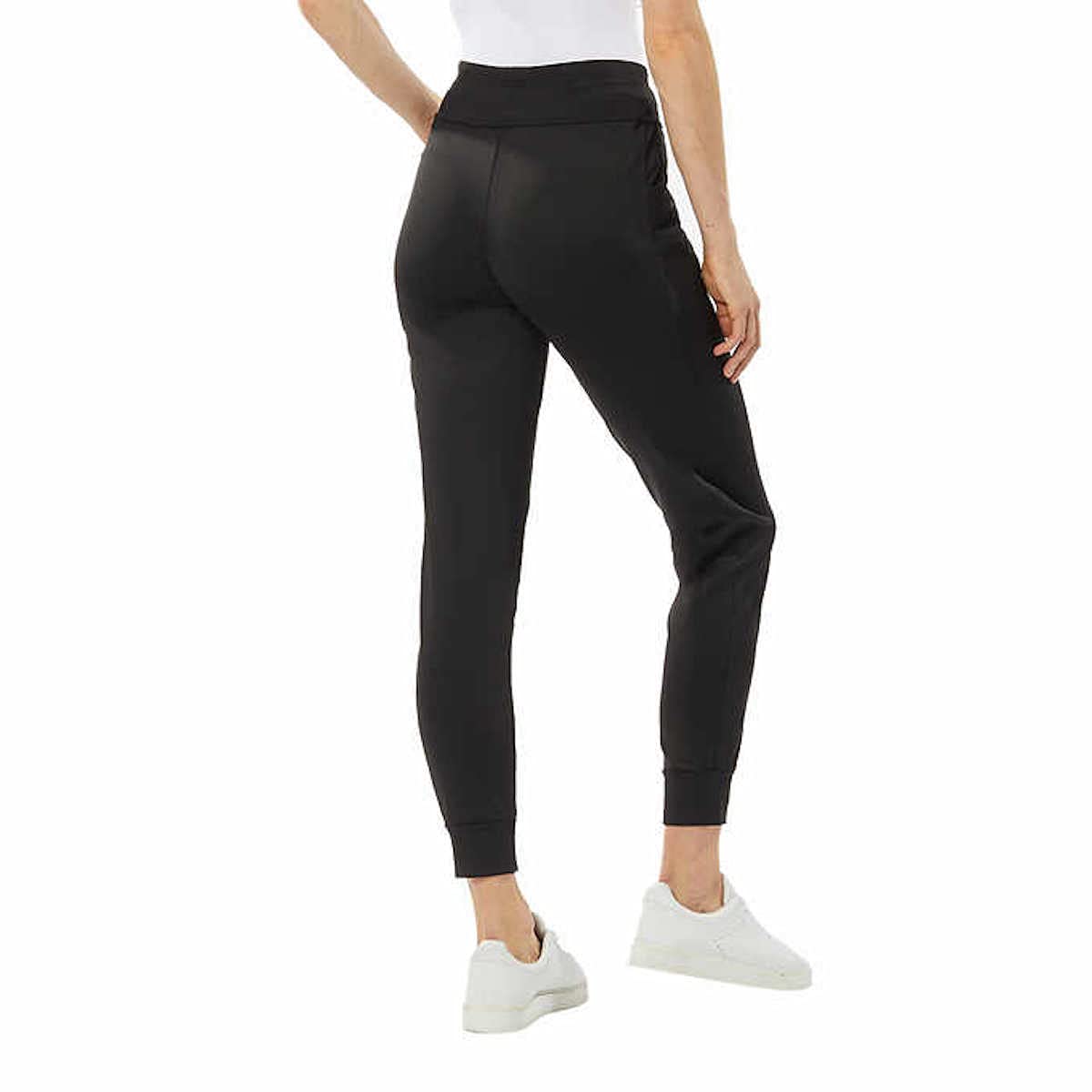 32 DEGREES Heat Women's Thermal Jogger Pants with Side Pockets - Warm Fleece-Lined Workout & Lounge Pants for Winter, Yoga, Running, and Casual Wear