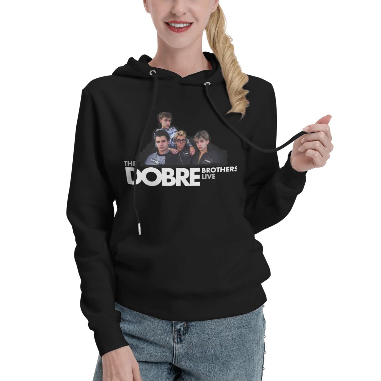 Women's Long Sleeve Hooded Sweatshirt & Jogger Set - Casual Fleece Tracksuit for Lounge, Workout & Streetwear Fashion