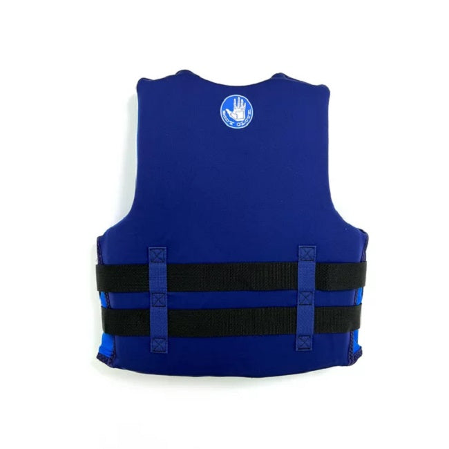Body Glove BGB22016 Youth Life Jacket - Boys Evoprene PFD Vest for Teens 55-88lbs, Blue - Perfect for Boating, Swimming & Water Sports Safety