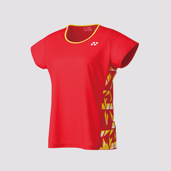 Yonex 16442 Women's Crew Neck Badminton Shirt - Breathable Quick-Dry Sports Top for Badminton, Tennis & Training - Perfect for Tournaments & Casual Play