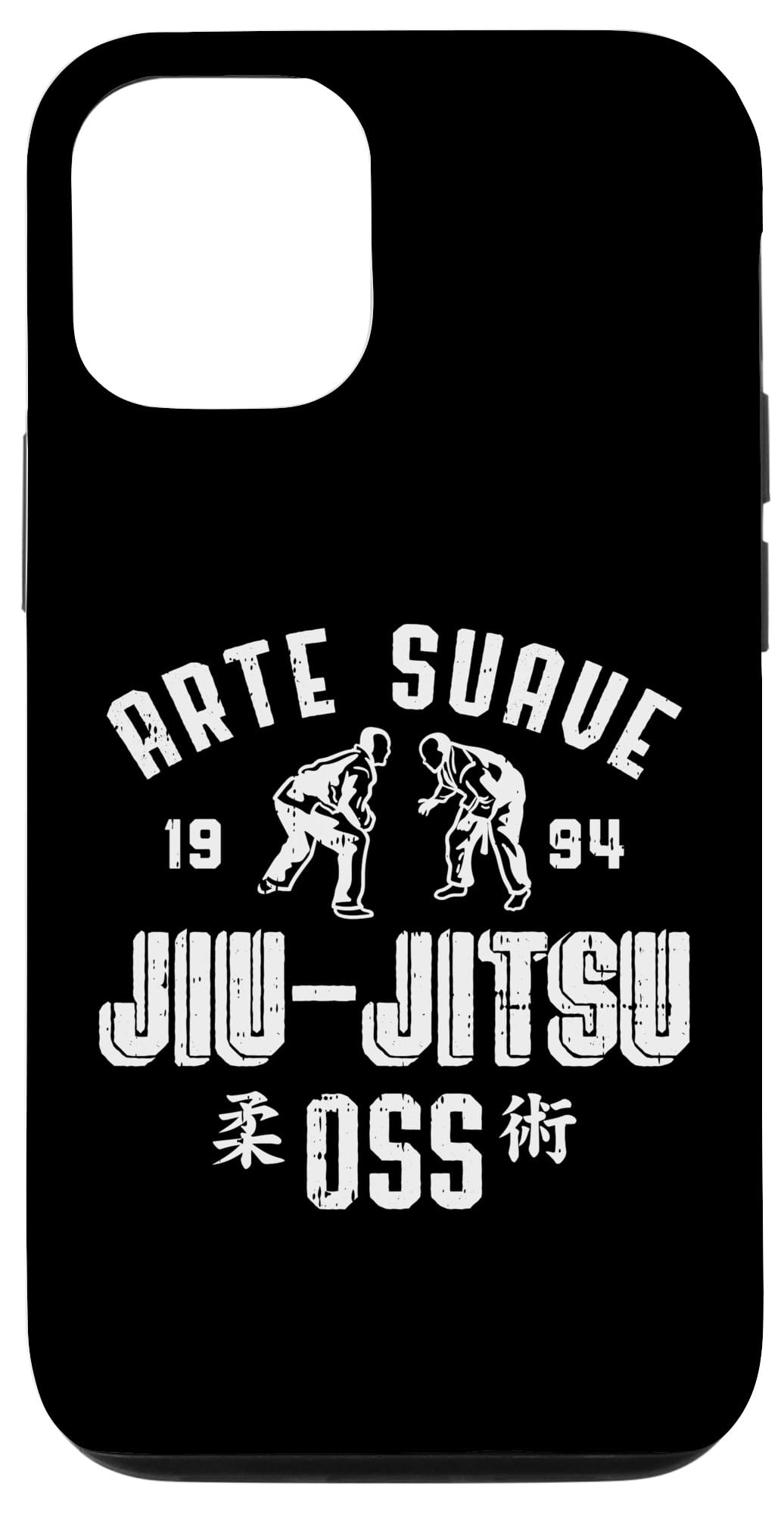 iPhone 12/12 Pro BJJ Phone Case - Brazilian Jiu Jitsu Martial Arts Gift for Fighters & Fans - Perfect for Training, Competitions & MMA Enthusiasts