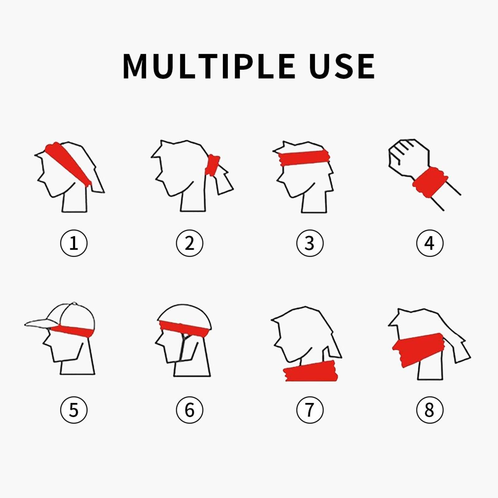Custom Sports Headband with Logo - Moisture Wicking, Breathable & Elastic Unisex Sweatbands for Running, Yoga & Workouts - Add Your Text or Image