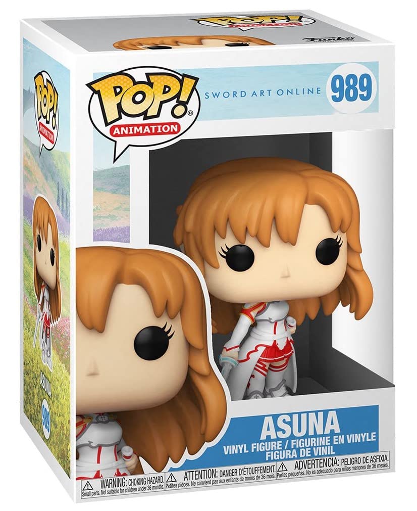 Funko Pop! Vinyl Figure - Sword Art Online Asuna (Bundled with Pop Box Protector Case) | Anime Collectible, Gift for Gamers & Anime Fans | Perfect for Display, Cosplay Inspiration & SAO Merchandise Collection