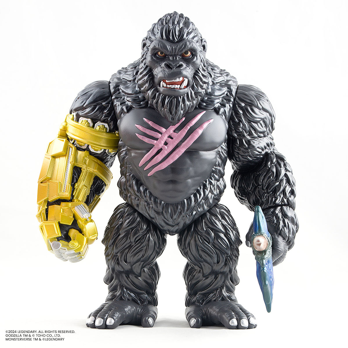 Godzilla x Kong: The New Empire Kong Soft Vinyl Collectible Figure - Movie Merchandise for Fans & Collectors | Perfect for Display, Gifts, and Anime Collections