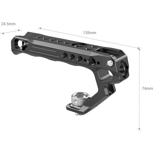 SmallRig ARRI Style Anti-Twist Top Handle for DSLR & Mirrorless Cameras - Perfect for Vlogging, Filmmaking & Photography
