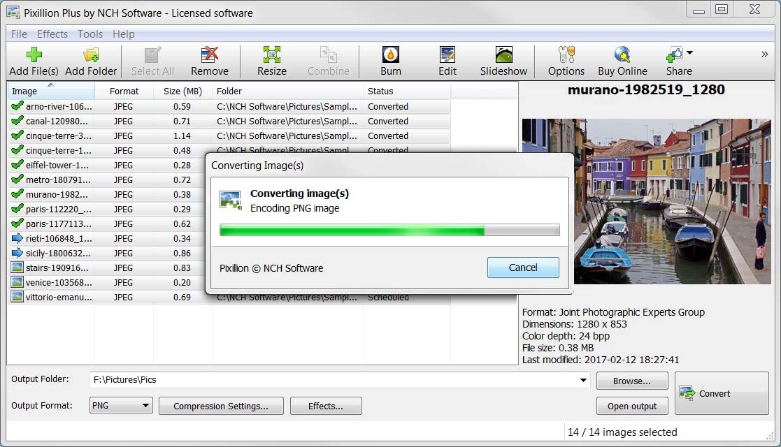 Pixillion Image Converter Software - Convert, Resize & Edit Images Easily [PC Download] - Perfect for Photographers, Bloggers & Graphic Designers