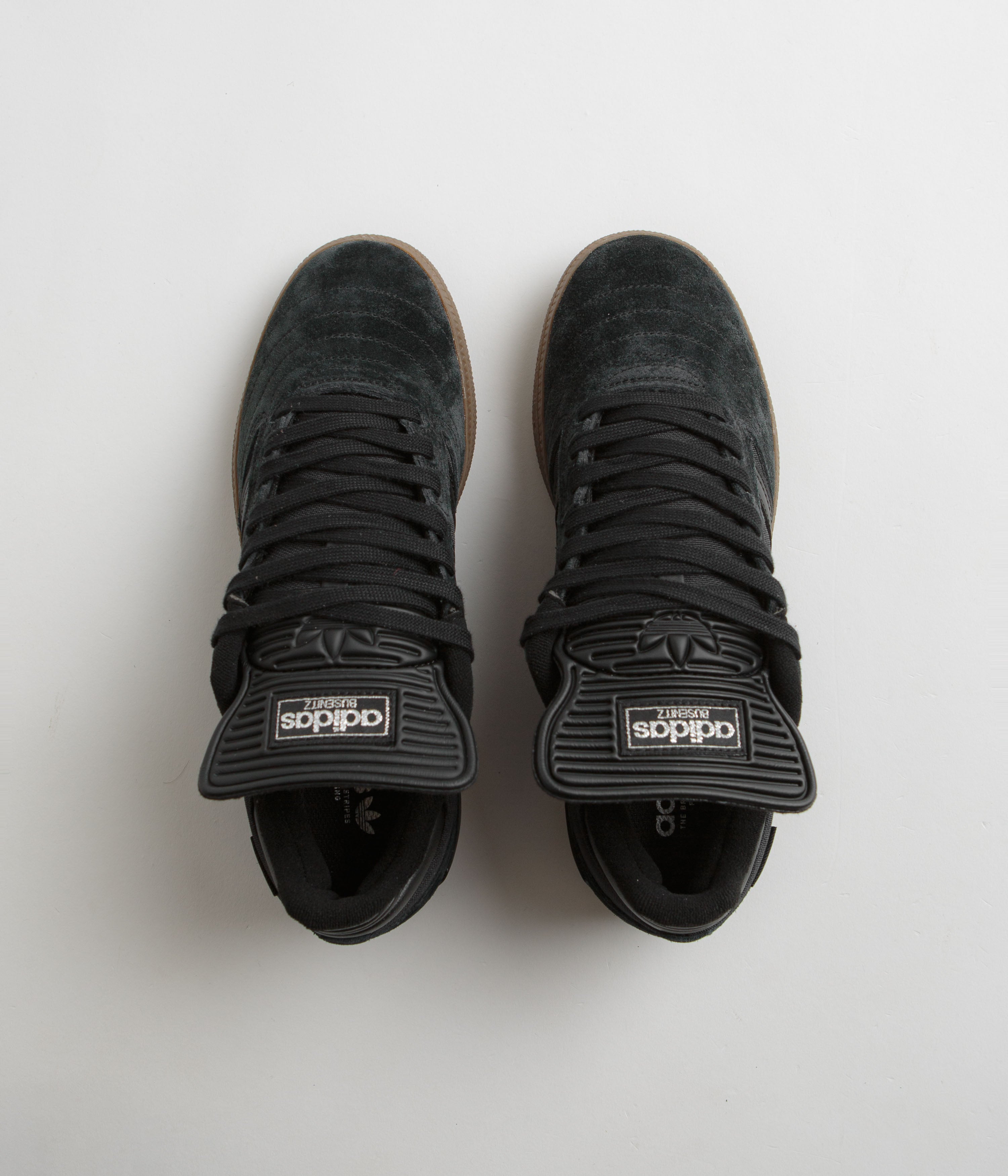Adidas Busenitz Shoes Men's Skateboarding Sneakers - Core Black / Gum5 Sole for Comfort & Durability - Perfect for Street Skating & Casual Wear