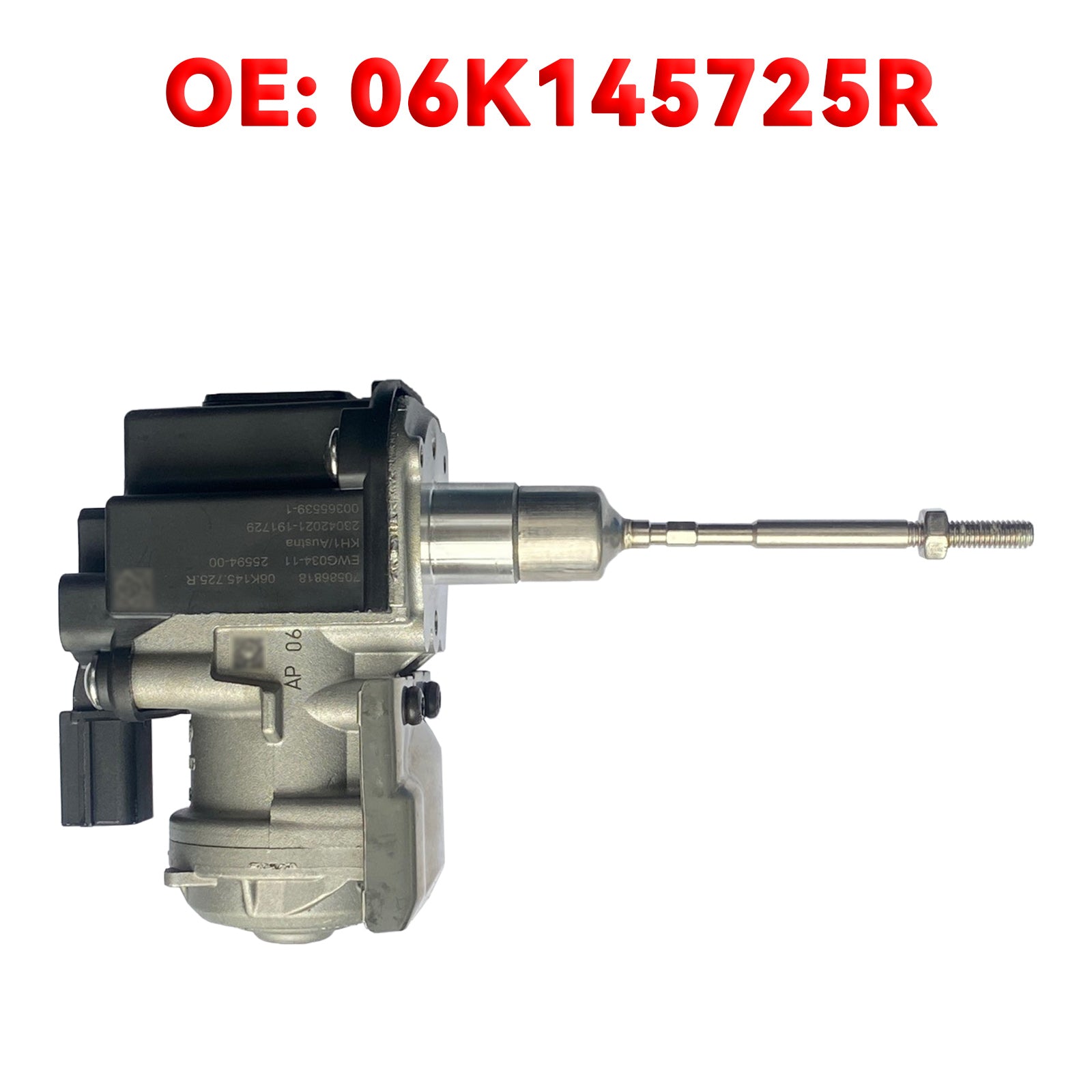 06K145725R 06K145725T Turbo Electric Actuator Compatible with Audi VW EA888 Engine - High Performance Replacement Part for Improved Turbocharger Response | Perfect for Engine Repair & Performance Upgrades