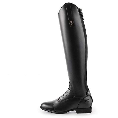 Women's Donatello III Field Boots - Black, Size 39 Slim Tall - Waterproof Riding Boots for Equestrian, Outdoor & Winter Fashion