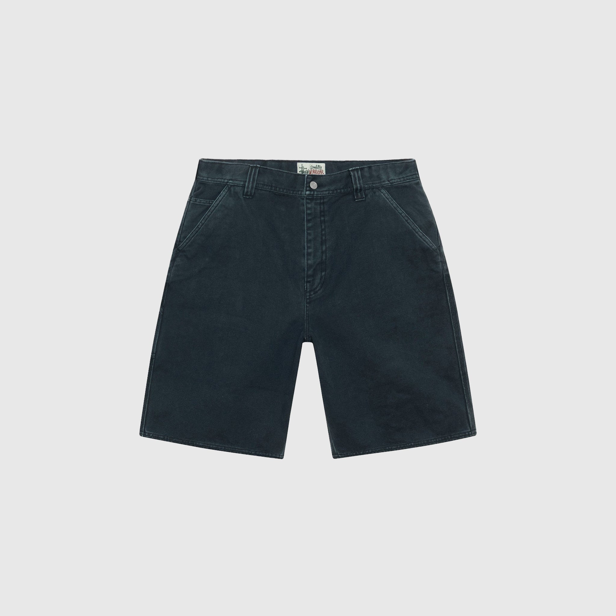 Premium Washed Canvas Work Shorts for Men - Durable & Comfortable Outdoor Workwear - Perfect for Construction, Landscaping & DIY Projects