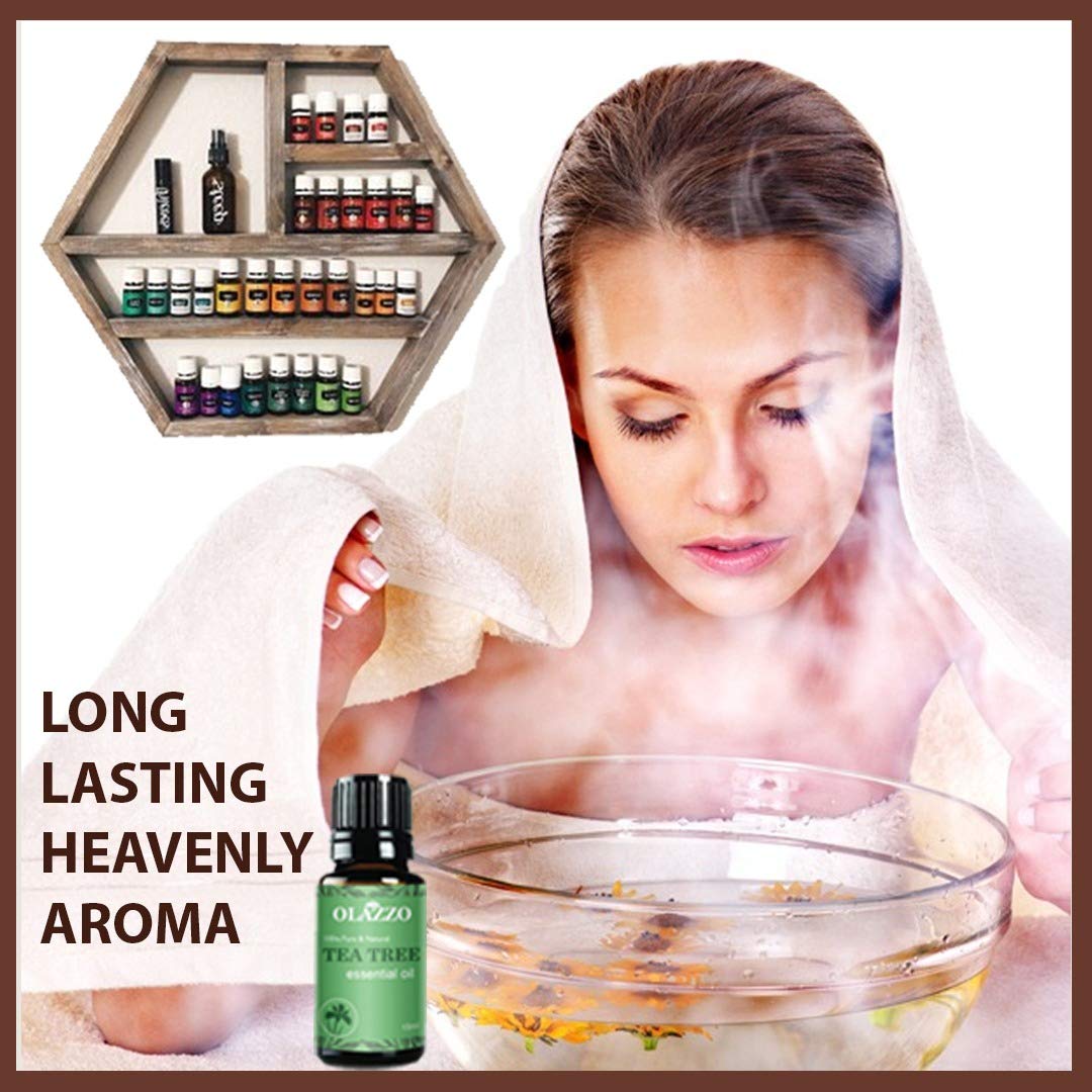 Pure Tea Tree Essential Oil for Skin, Hair & Face - 100% Natural Steam Distilled Treatment for Acne, Dandruff & Healthy Nails | 30ml Organic Oil for Aromatherapy, DIY Beauty & Home Remedies