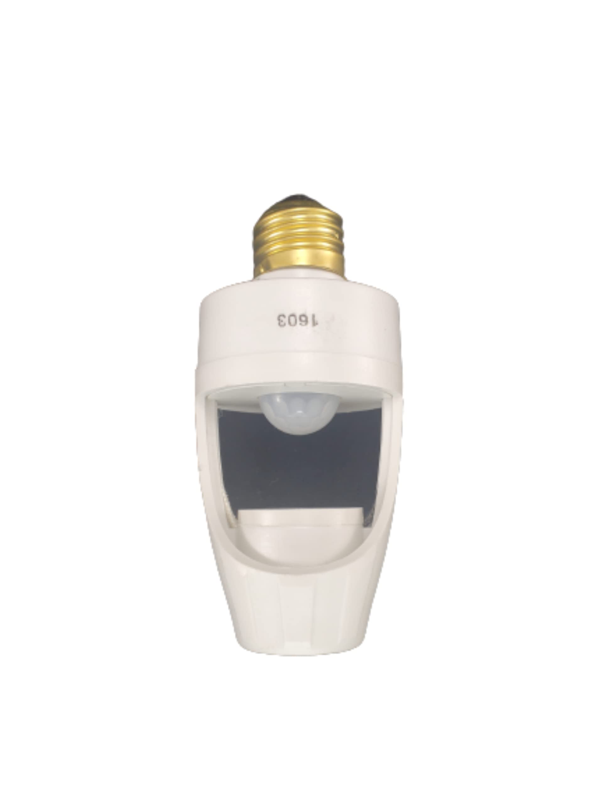 360 Motion Sensor Light Socket Adapter - Indoor/Outdoor Use, 20ft Detection Range, Auto On/Off Switch, Energy Efficient LED Bulb Adapter for Garages, Basements, Porches & Walkways - Smart Lighting Solution for Home Security & Convenience