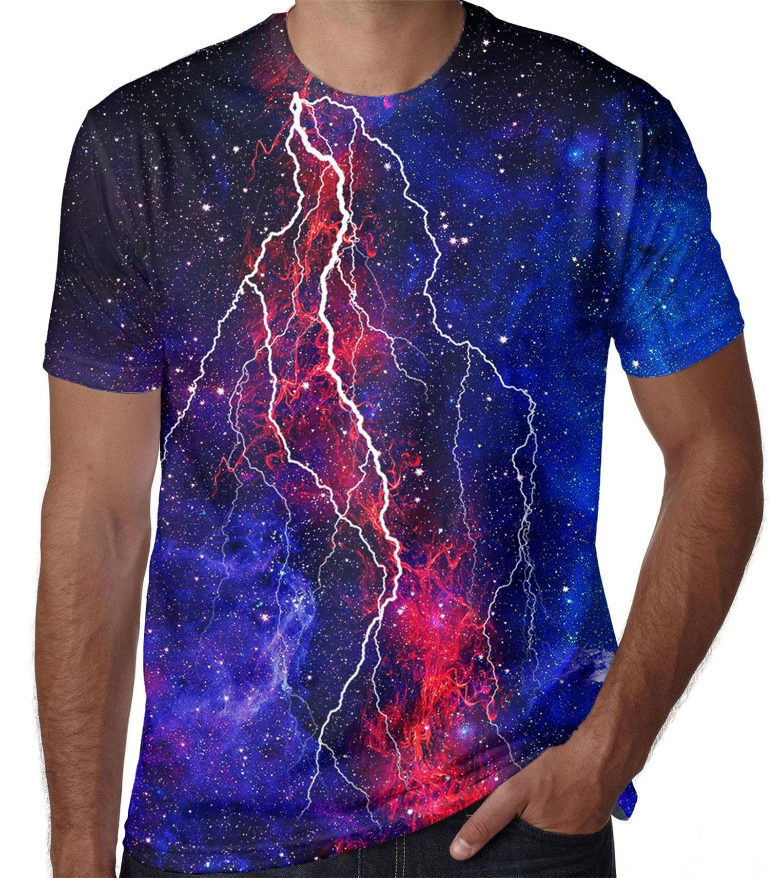 SYAIMN Unisex 3D Printed Graphic T-Shirt - Funny Colorful Summer Tees for Men & Women | Casual Wear, Street Fashion, Gift Idea