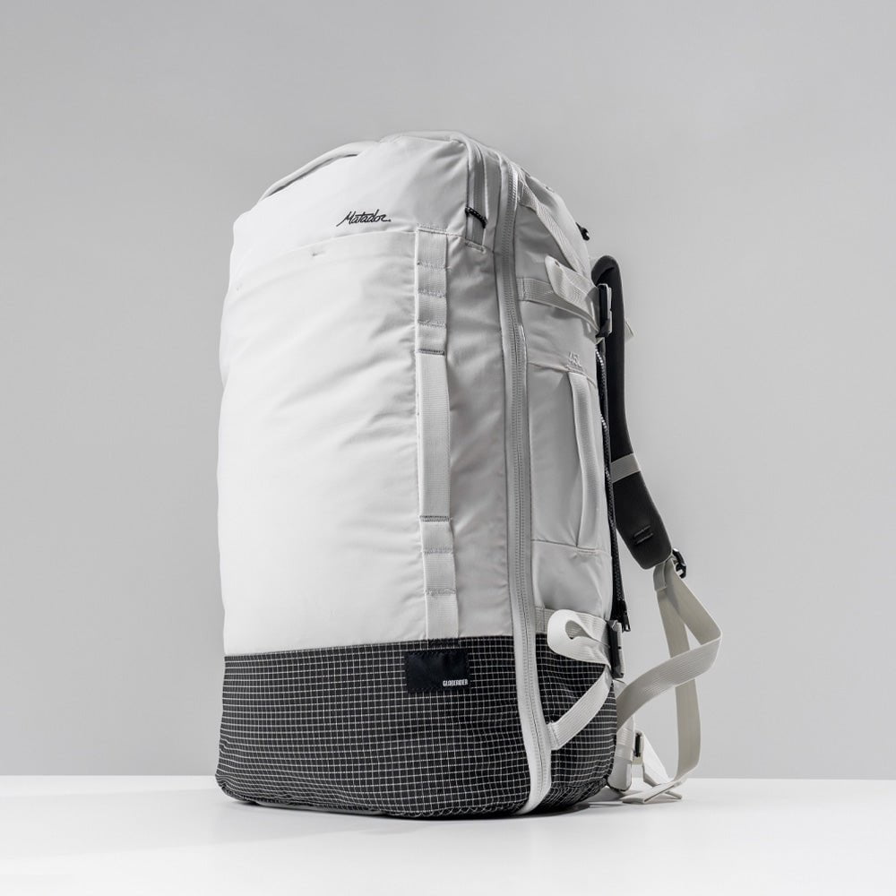 Matador Globerider45 Travel Backpack - 45L Lightweight Waterproof Hiking Backpack for Men & Women - Perfect for Camping, Backpacking & Adventure Travel