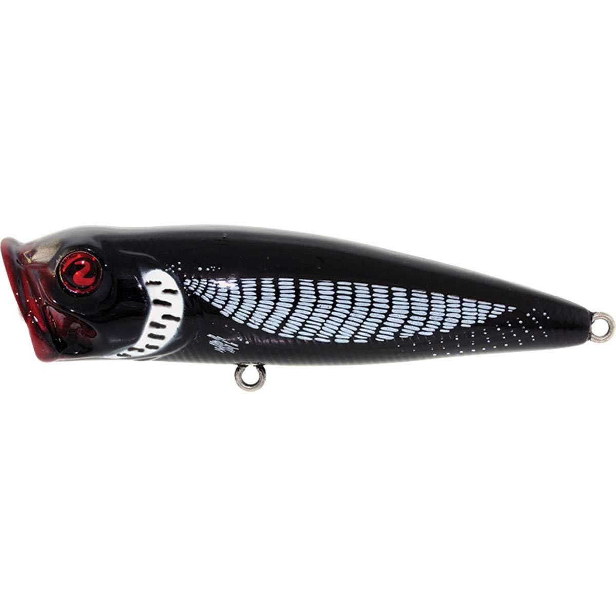 River2Sea Bubble Popper 88 Topwater Fishing Lure - Loon Color for Bass & Trout | Best Surface Popping Bait for Freshwater & Saltwater Fishing | Ideal for Morning & Evening Topwater Strikes