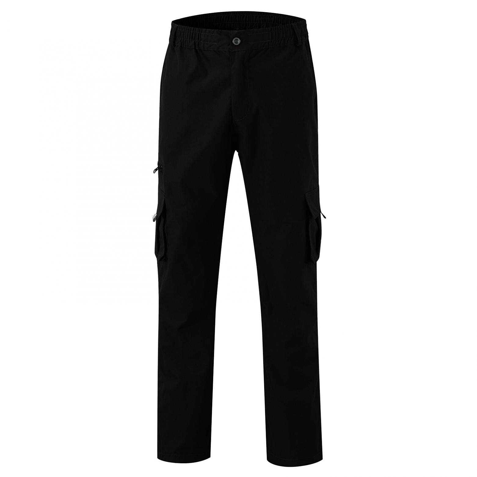 Men's Cargo Combat Pants with Multiple Pockets - Straight Leg Loose Fit Outdoor Hiking Pants for Men - Durable Athletic Workwear Overalls for Hiking, Camping & Outdoor Adventures