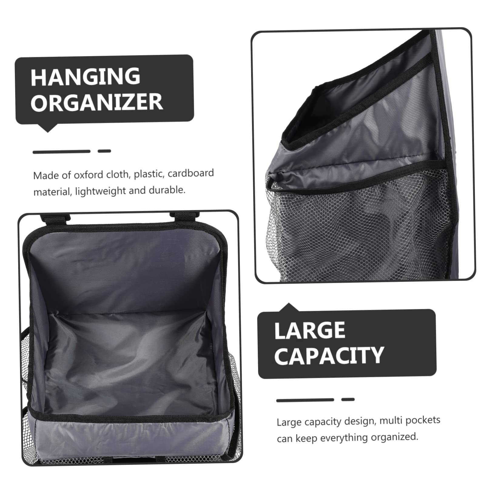 Wakauto 4-Piece Storage Bag Set - Essential Diaper Organizer & Nursery Storage Holder - Perfect for Baby Essentials, Travel, and Home Organization