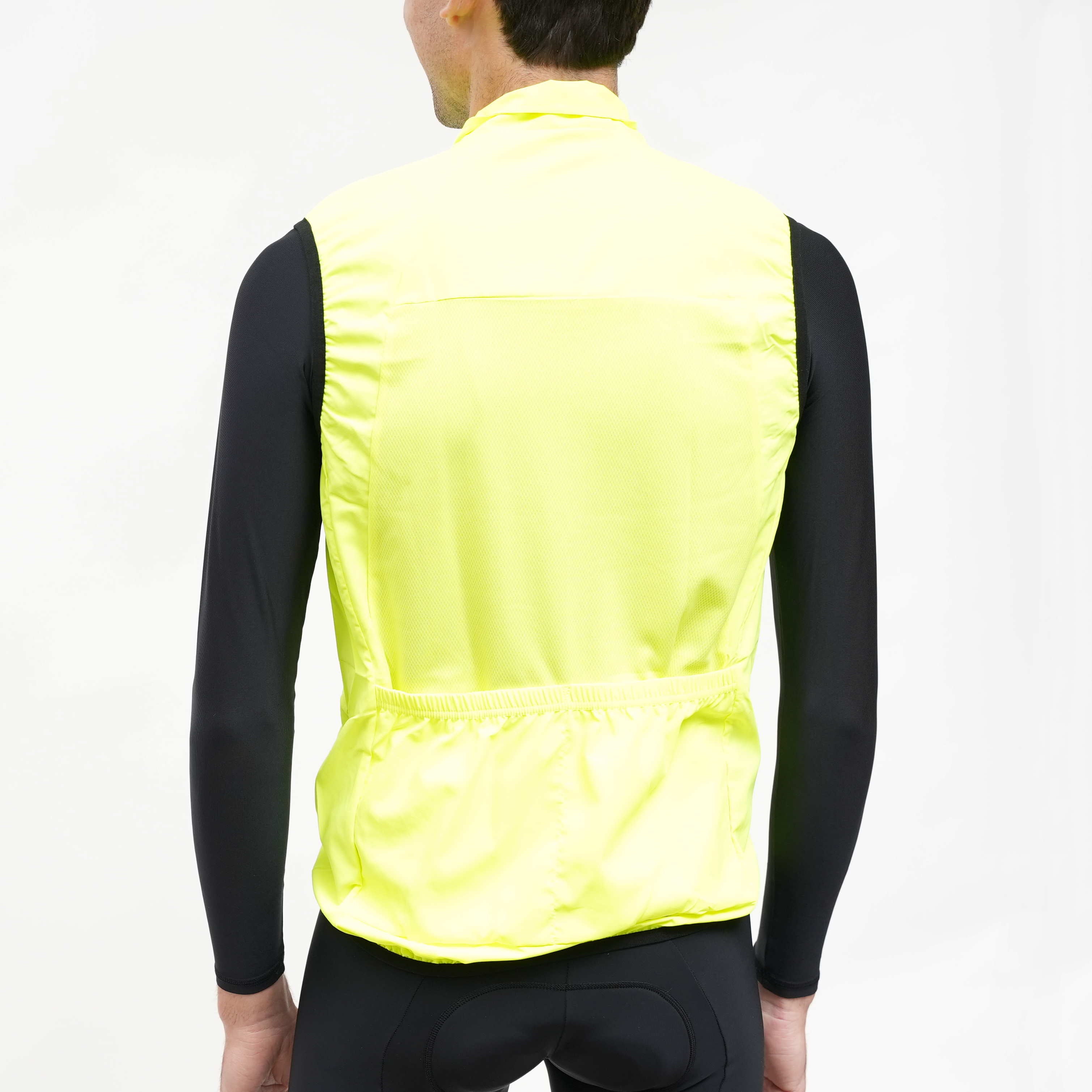 High Visibility Wind Vest - Reflective Safety Vest for Outdoor Work, Running & Cycling - Lightweight Windbreaker for Men & Women