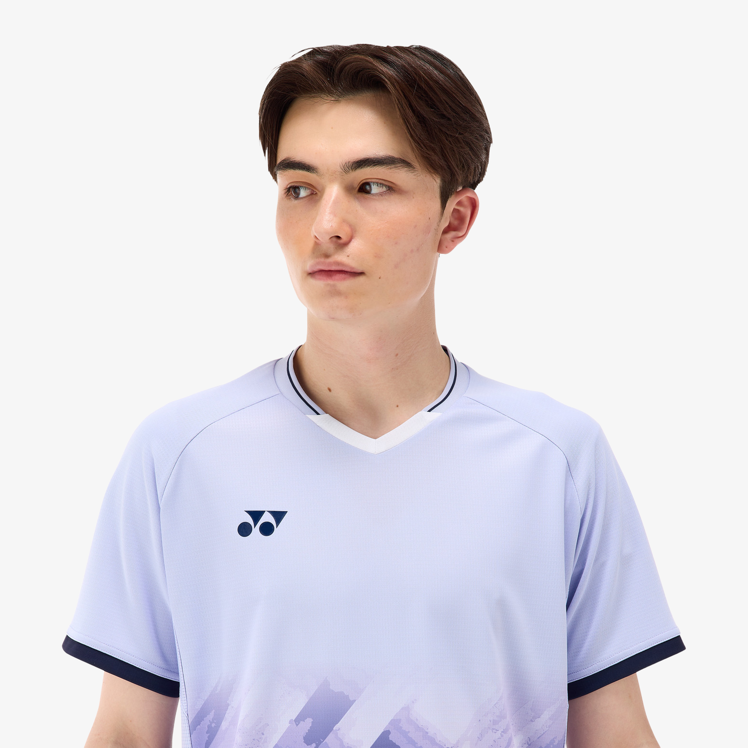 Yonex Men's Tennis Shirt 10581 - Breathable Performance Polo for Sports & Casual Wear (Mist Purple) | Perfect for Tennis Matches, Gym Workouts & Everyday Fashion