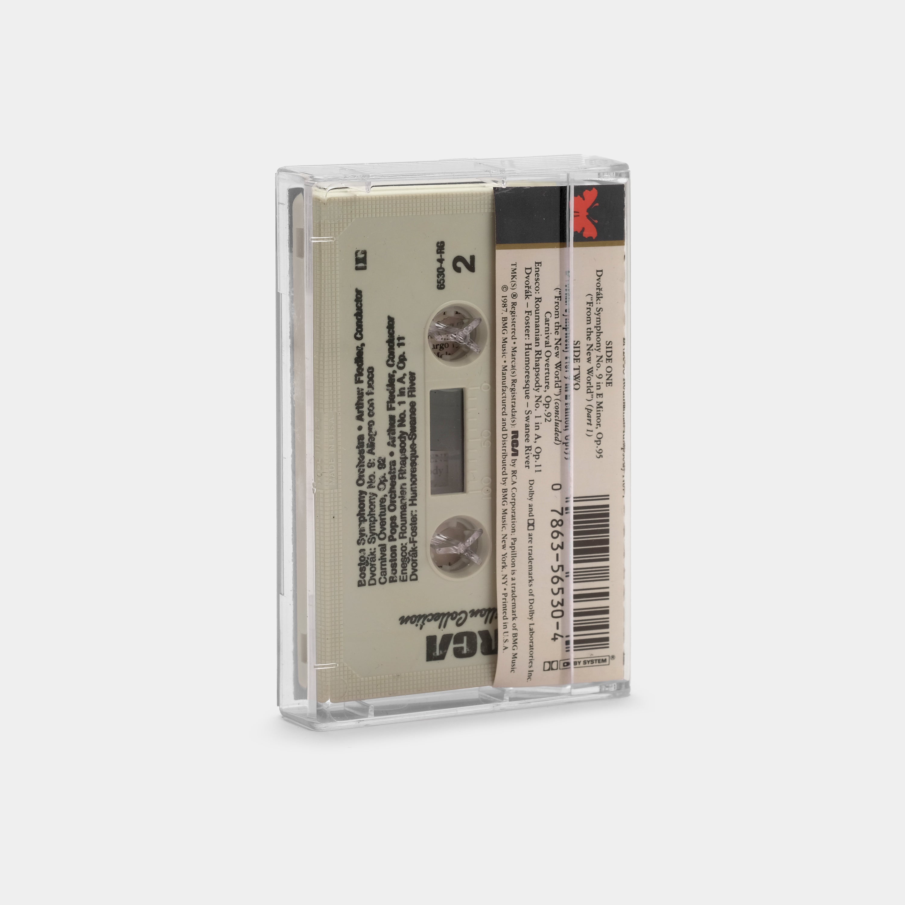 Boston Symphony Orchestra Dvorak Symphony No. 9 Cassette Tape - Classical Music for Home, Car & Vintage Audio Collections