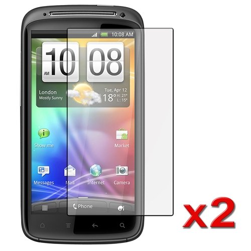 HTC Sensation 4G Screen Protector Twin Pack - Clear for Daily Protection