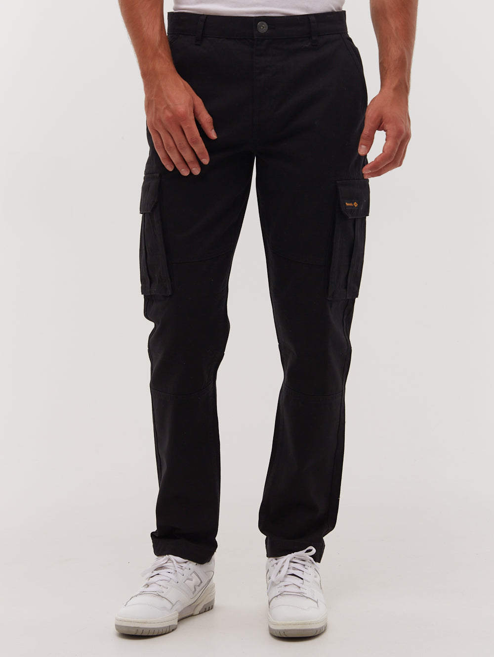 Sergei Men's Regular Fit Twill Cargo Pants - Comfortable & Durable Workwear for Outdoor Activities, Hiking & Casual Wear