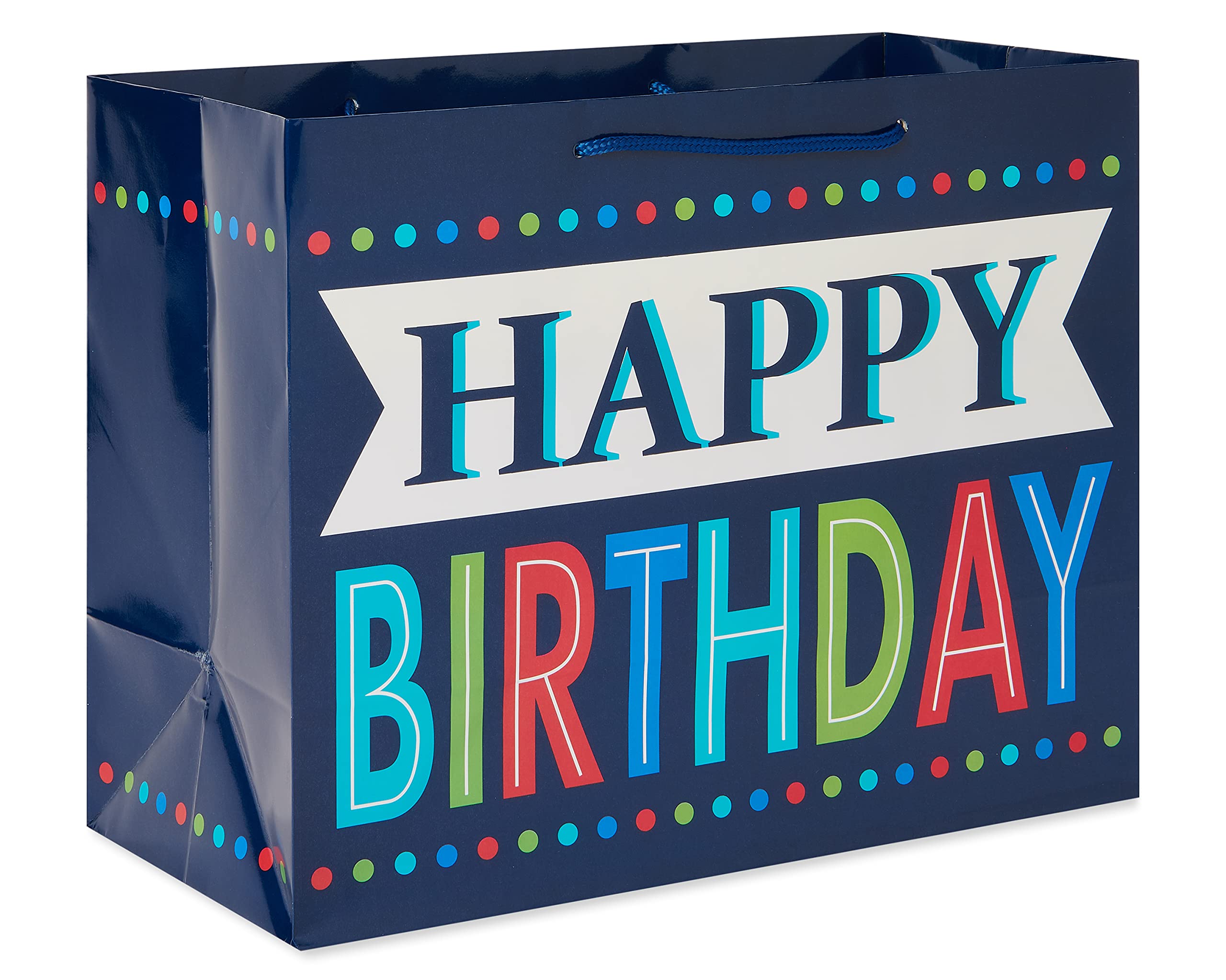 American Greetings All-Occasion Gift Bags Set - 6 Premium Gift Bags for Men (3 Medium 10