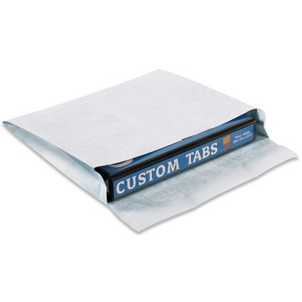 Box King TYE10152WS Expandable Tyvek Envelopes - 15x10 Inch White Waterproof Mailing Pouches for Documents, Photos & Small Items - Perfect for Shipping, Office Use & E-commerce Packaging
