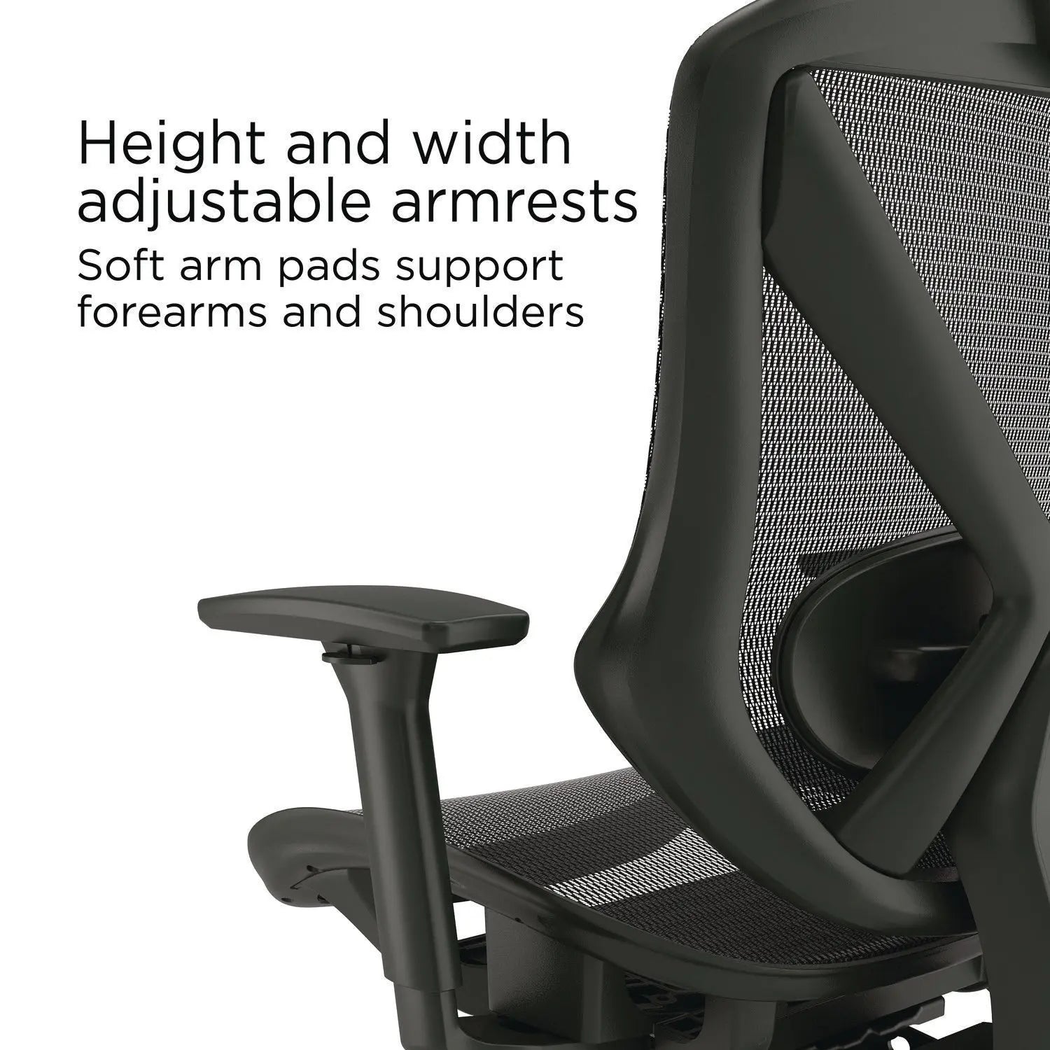 Alera® Taunton Ergonomic Mesh Swivel Task Chair - Adjustable Height 17.44