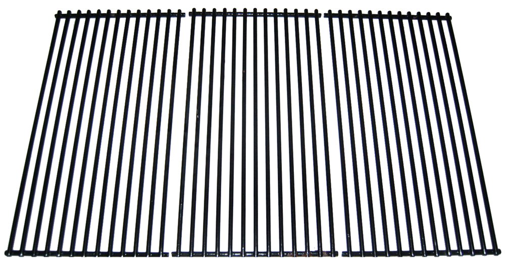 Premium Porcelain Coated Stainless Steel Cooking Grid - Compatible with Centro & Charbroil Grills - Heavy Duty BBQ Grill Replacement Rack (Set of 3) - Perfect for Grilling Steaks, Burgers & Vegetables in Backyard BBQs