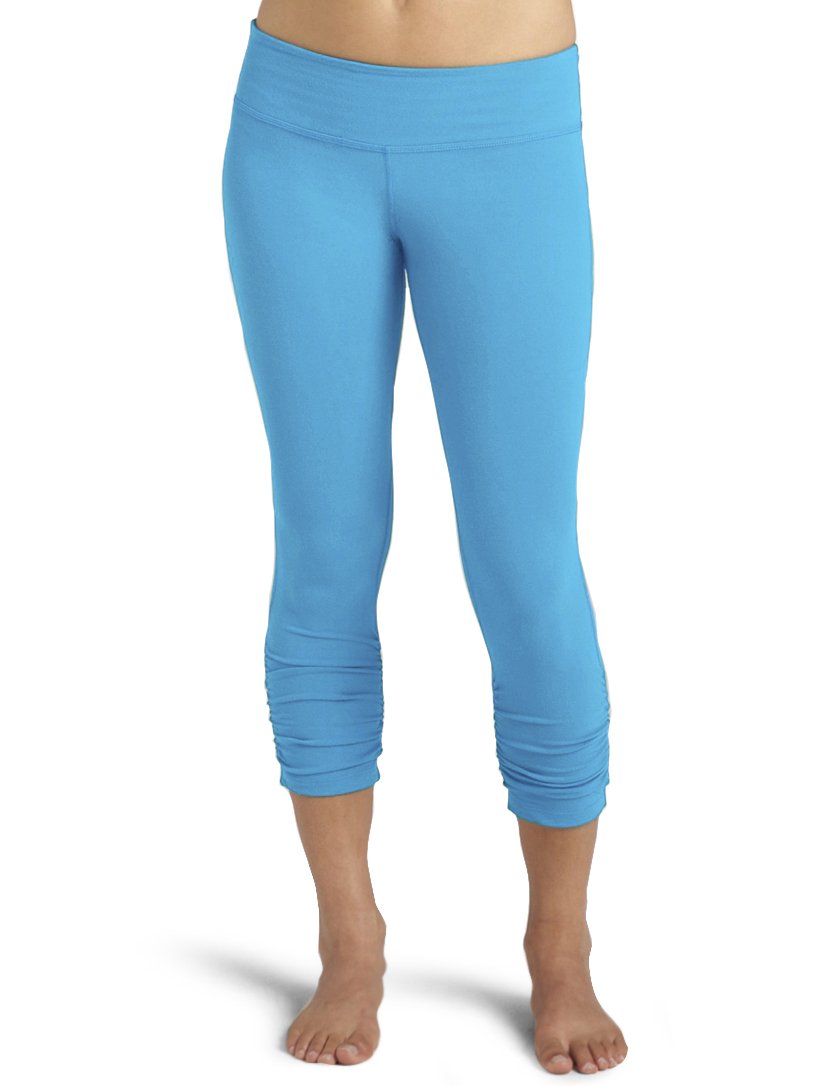 Beyond Yoga Supplex Gathered Leggings for Women - High Waisted Yoga Pants with 4-Way Stretch for Workouts, Running & Lounge Wear