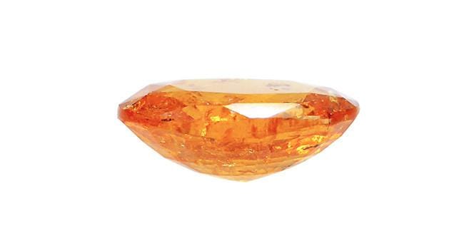 4.08ct Natural Spessartite Garnet Oval Cut Gemstone for Jewelry Making - Engagement Rings, Necklaces & Earrings