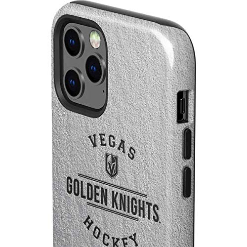 Officially Licensed NHL Vegas Golden Knights Black Text Impact Phone Case for iPhone 12 Pro - Durable Protection for Hockey Fans & Everyday Use