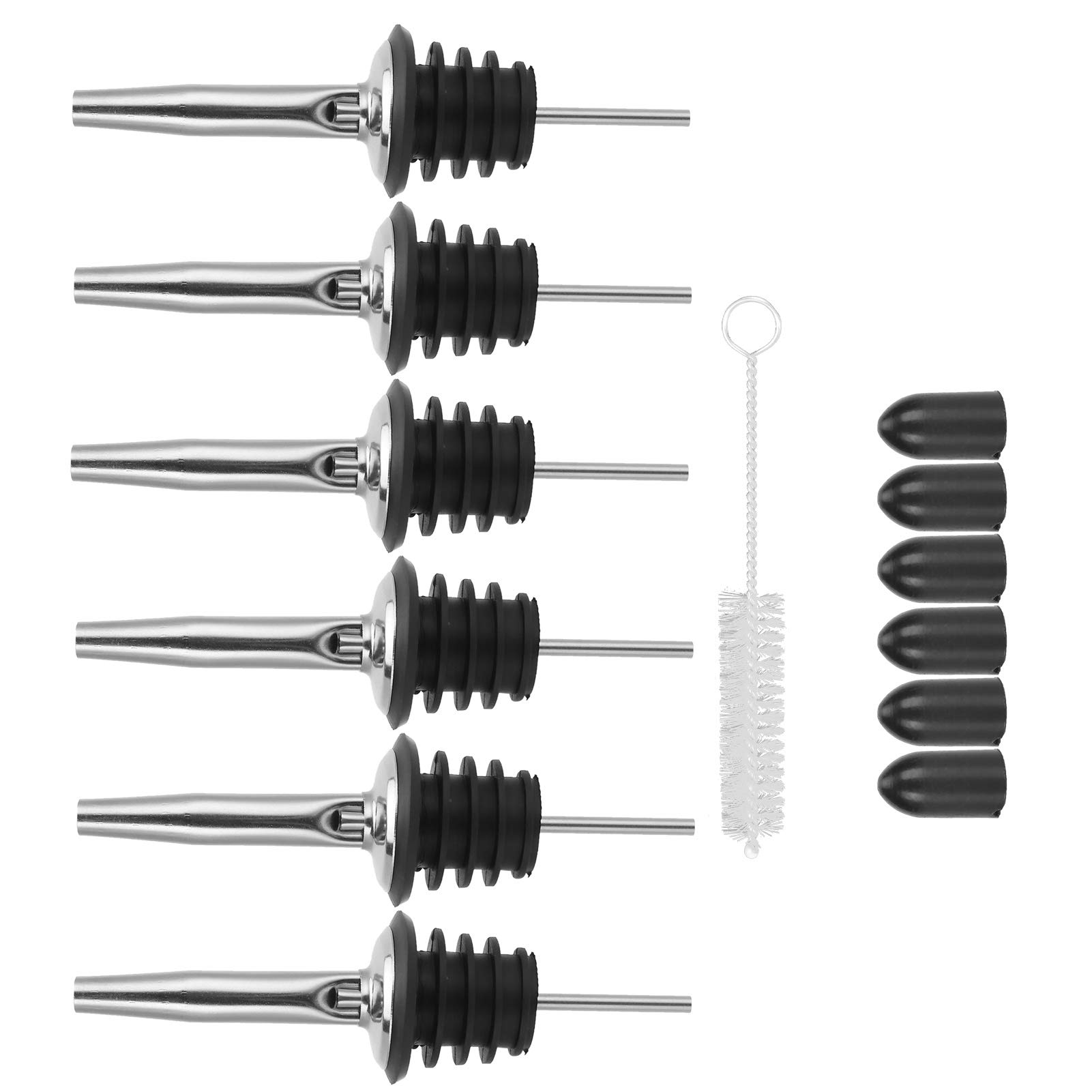 Premium Stainless Steel Wine Pourer - Durable & Leak-Proof Spout for Wine and Beverage Bottles | Perfect for Home Bars, Restaurants, and Dinner Parties