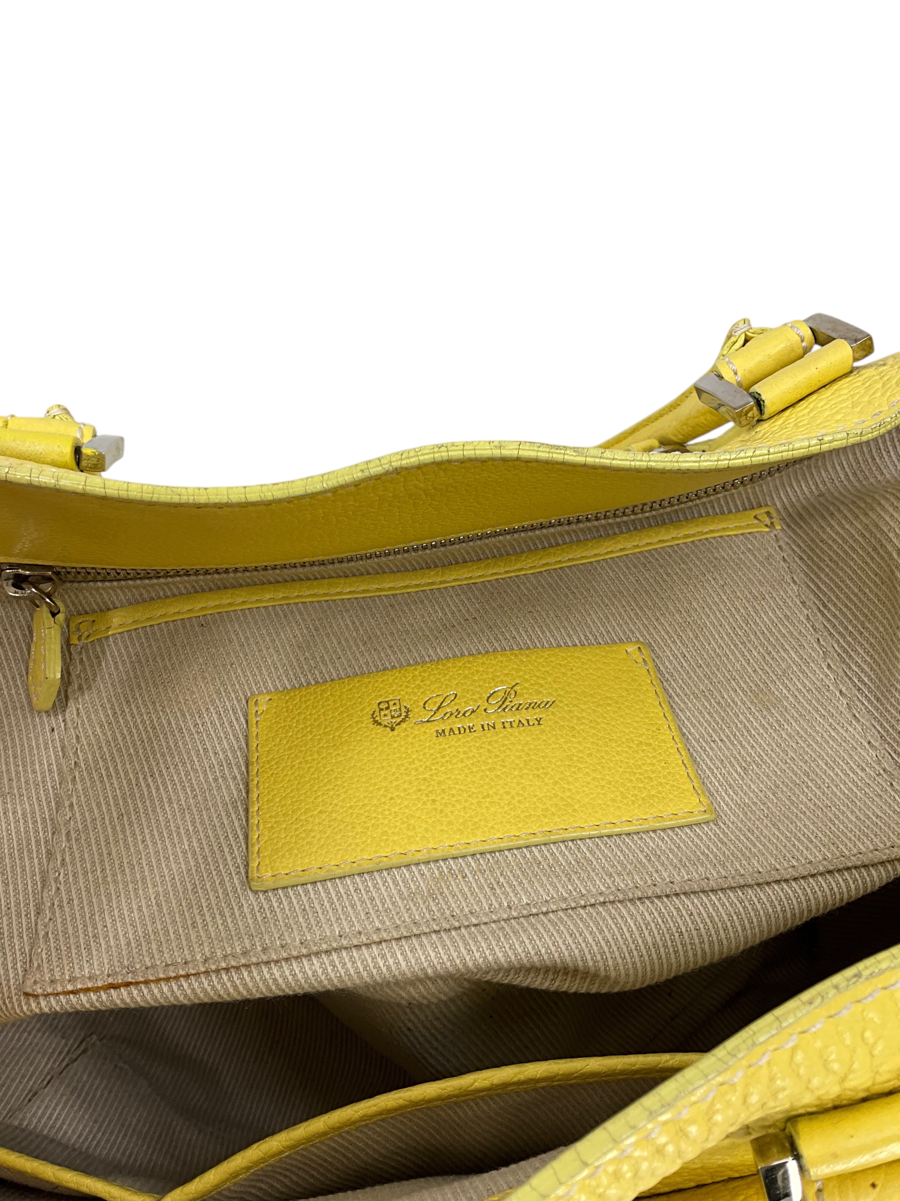 Luxury Loro Piana Leather Globe Bag for Women | Genuine Italian Leather Handbag | Perfect for Work, Travel & Everyday Use