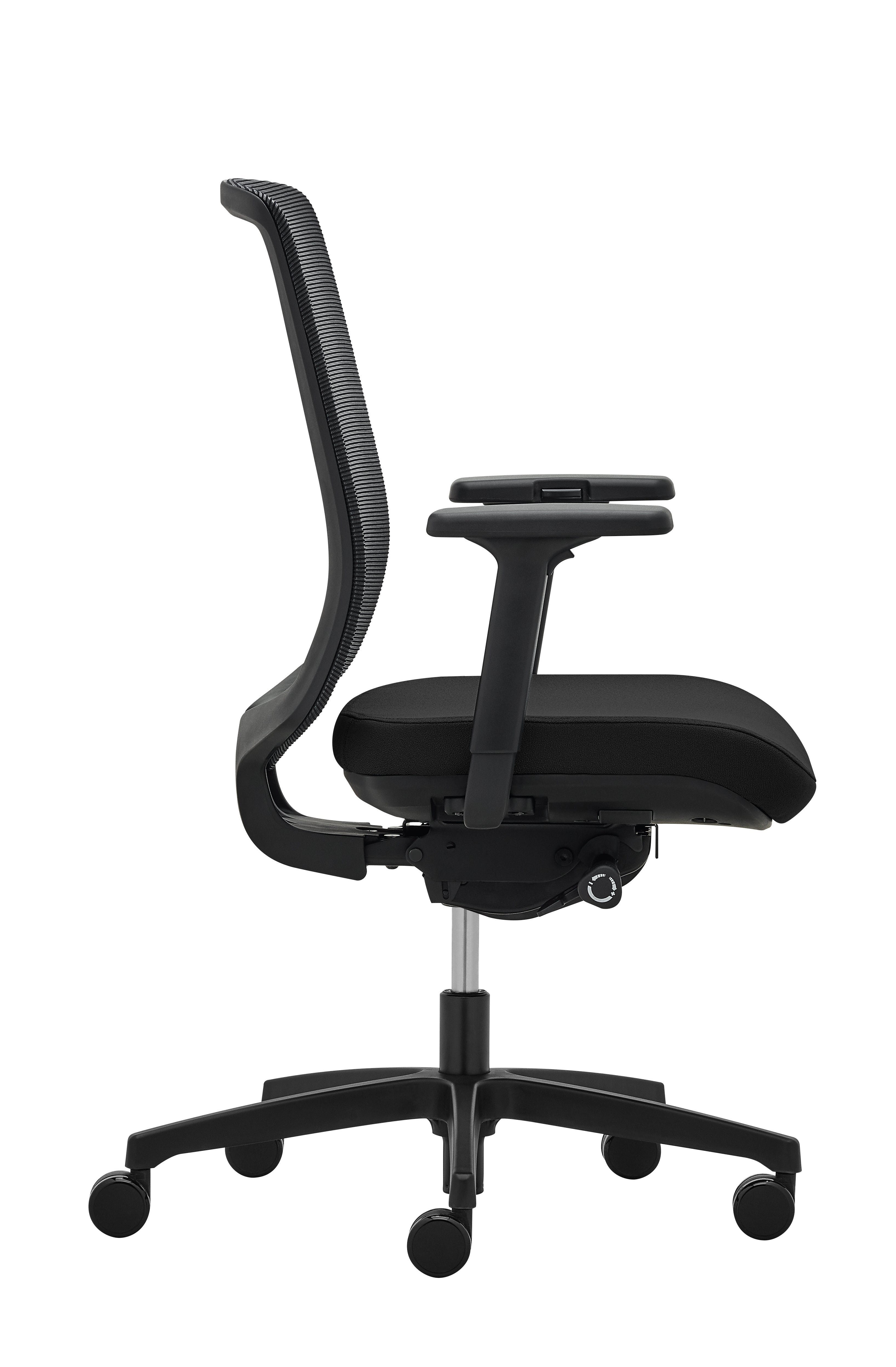 Eurotech ADAPT MID Ergonomic Mesh Office Chair with Mid Back Support - Adjustable Height, Lumbar Support & Breathable Design for Home & Office Workspaces