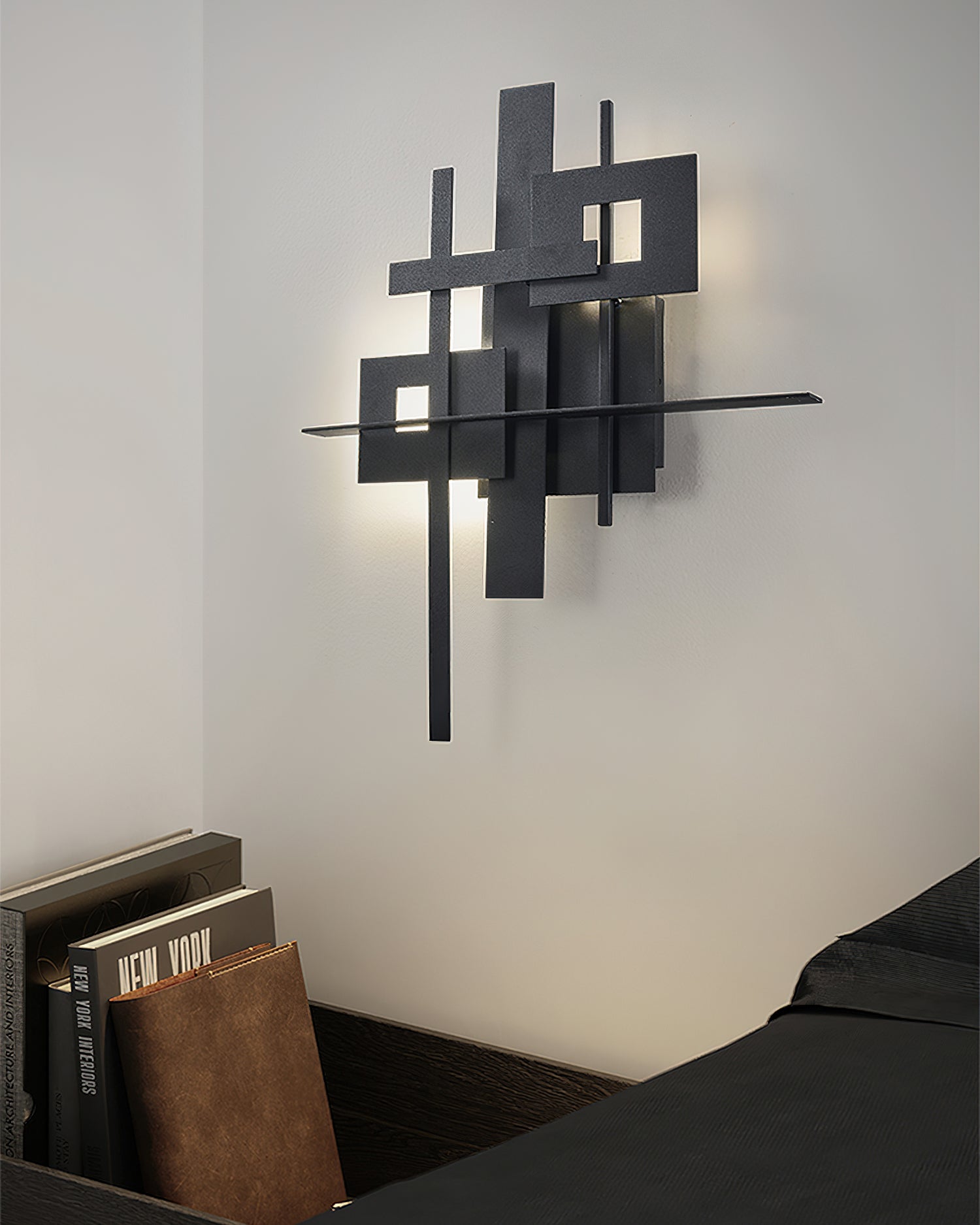 Eithne Planar Wall Lamp - Modern LED Sconce Light Fixture for Bedroom, Living Room & Hallway | Energy-Efficient Indoor Lighting