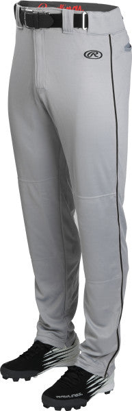 Rawlings Men's Launch Baseball Pants - Comfortable & Durable Baseball Uniform Pants for Training & Games