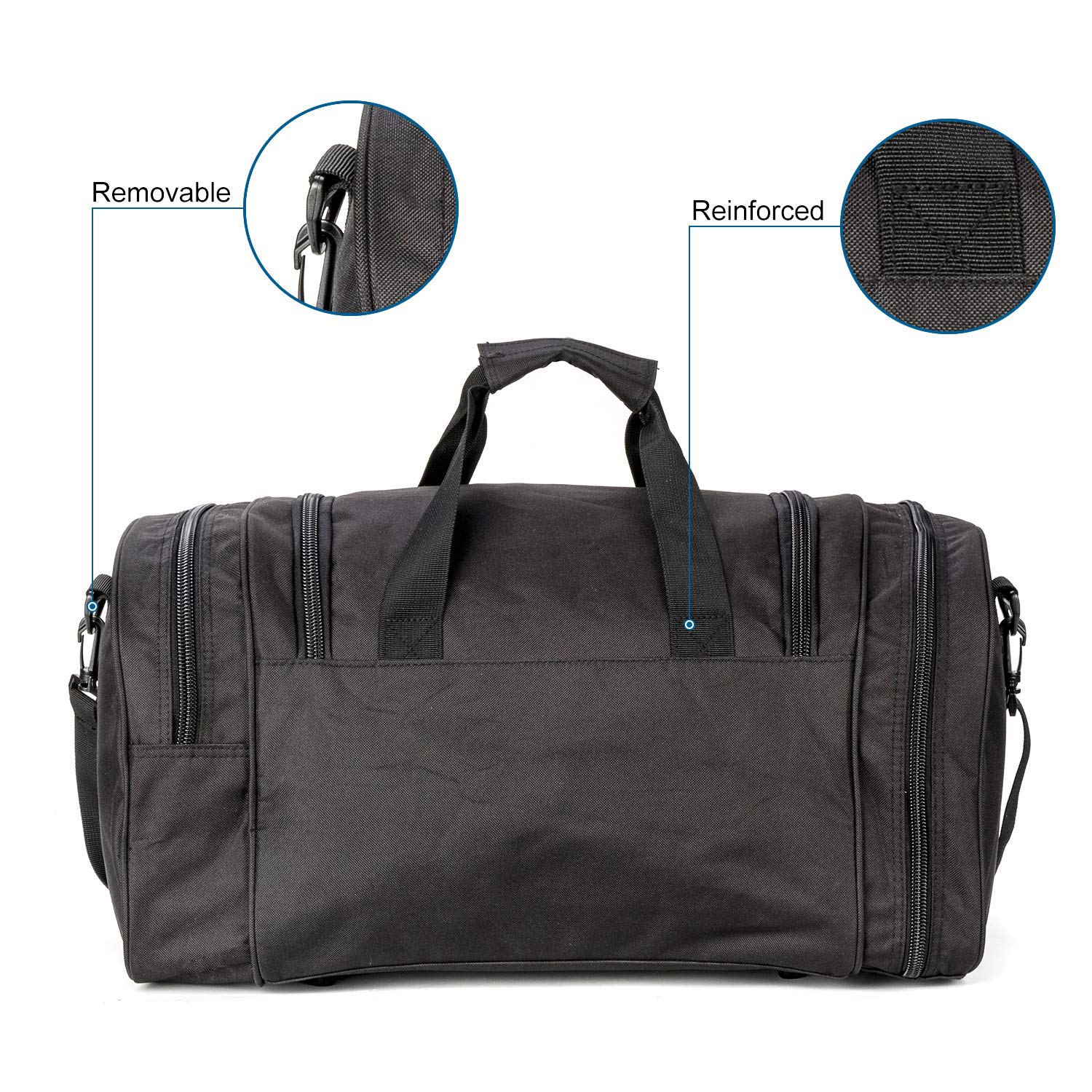 **X&X Waterproof Large Gym Bag with Shoe Compartment - Foldable Sports Duffle Weekender Bag for Travel, Workout & Airplane Carry On - Perfect for Gym, Travel & Sports**