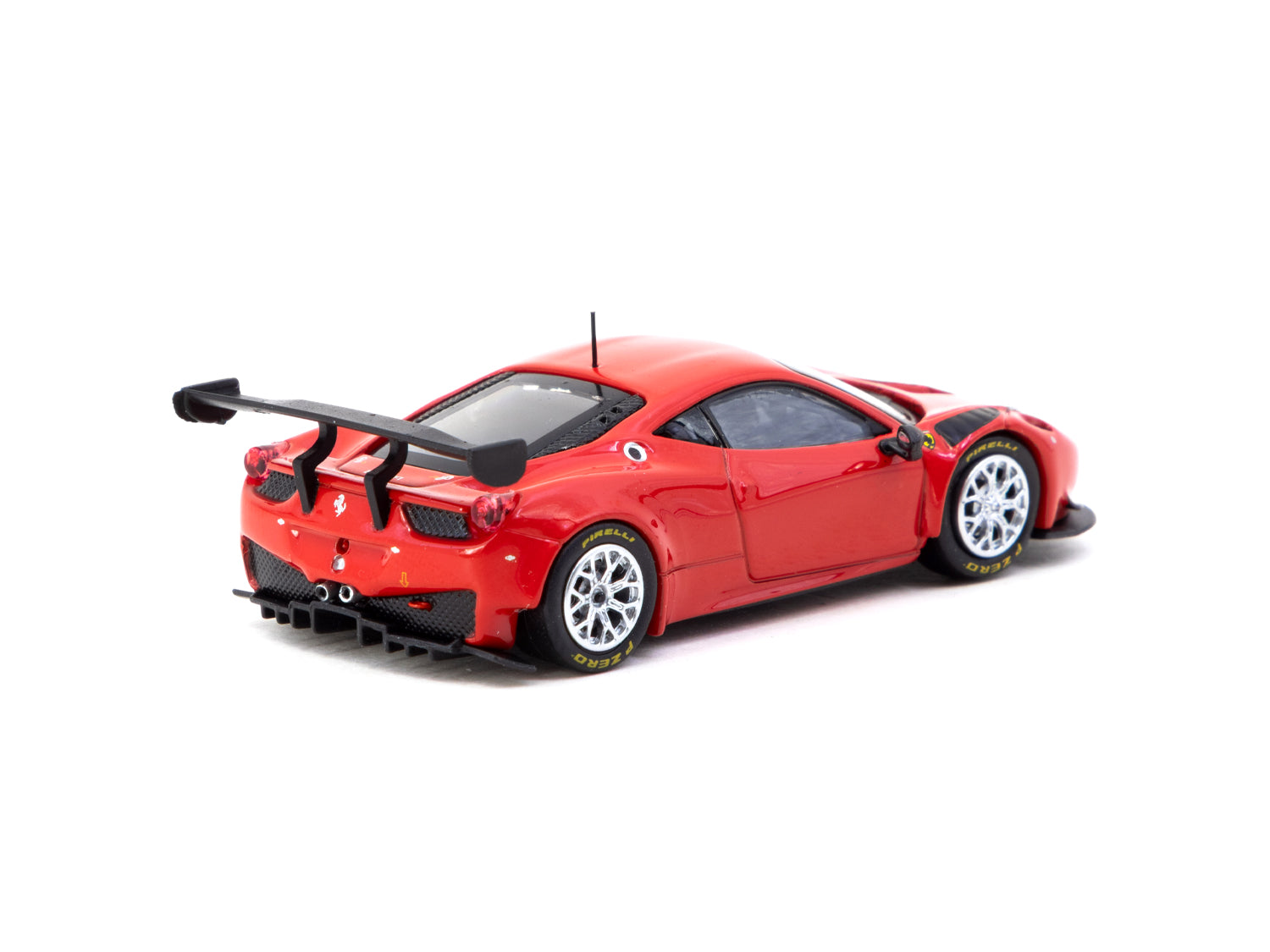 Tarmac Works 1/64 Scale Ferrari 458 Italia GT3 Diecast Model Car - Red | Collectible Miniature Racing Vehicle for Display & Racing Enthusiasts | Perfect for Diecast Collections, Kids Play & Home Decor