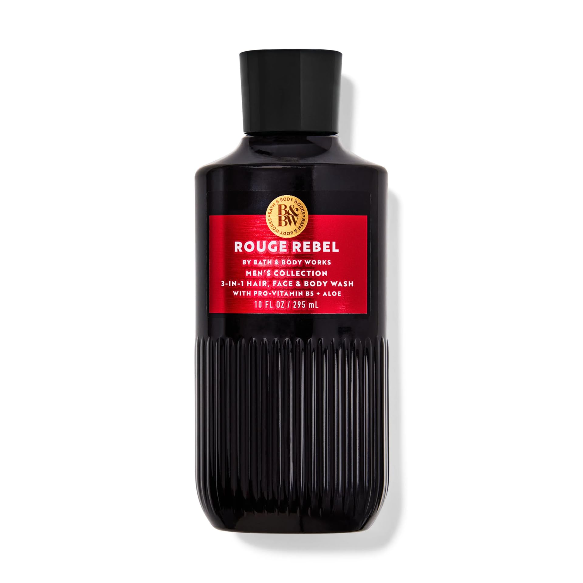 Bath & Body Works Men's Body Wash - Rouge Rebel Scent, 10 Fl Oz | Hydrating & Refreshing Daily Shower Gel for Men | Gym, Workout & Post-Shave Use