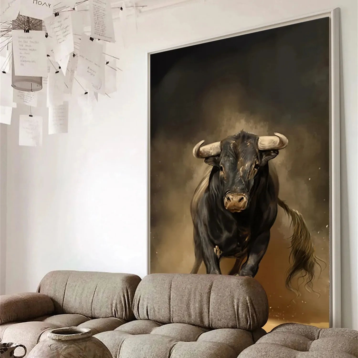 Animal Art Painting #AP057 - Handmade Canvas Wall Decor for Living Room, Bedroom & Office | Wildlife & Nature Inspired Artwork