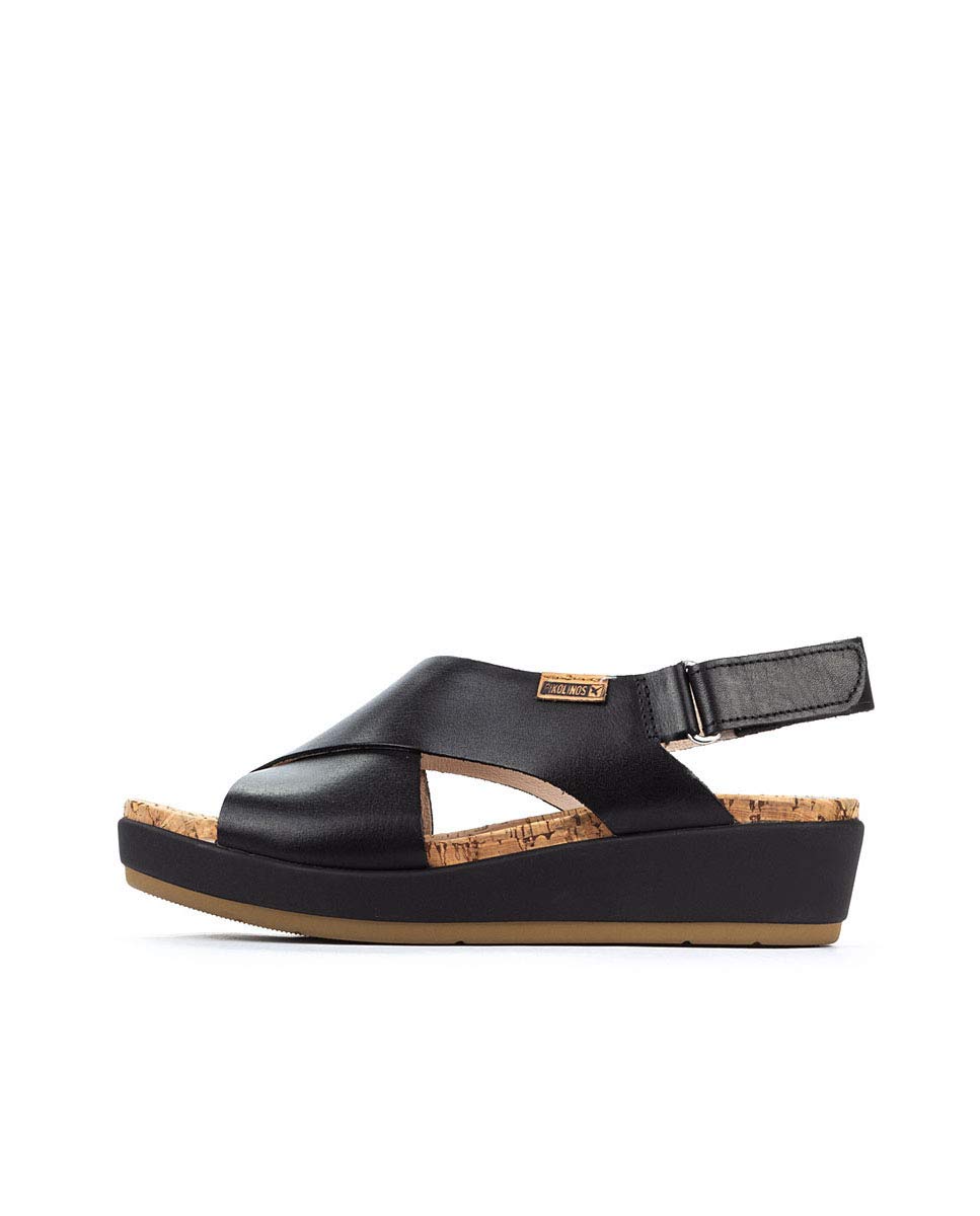 Pikolinos Women's Comfortable Wedge Sandals - Breathable & Lightweight Summer Shoes for Beach, Walking, and Casual Outfits