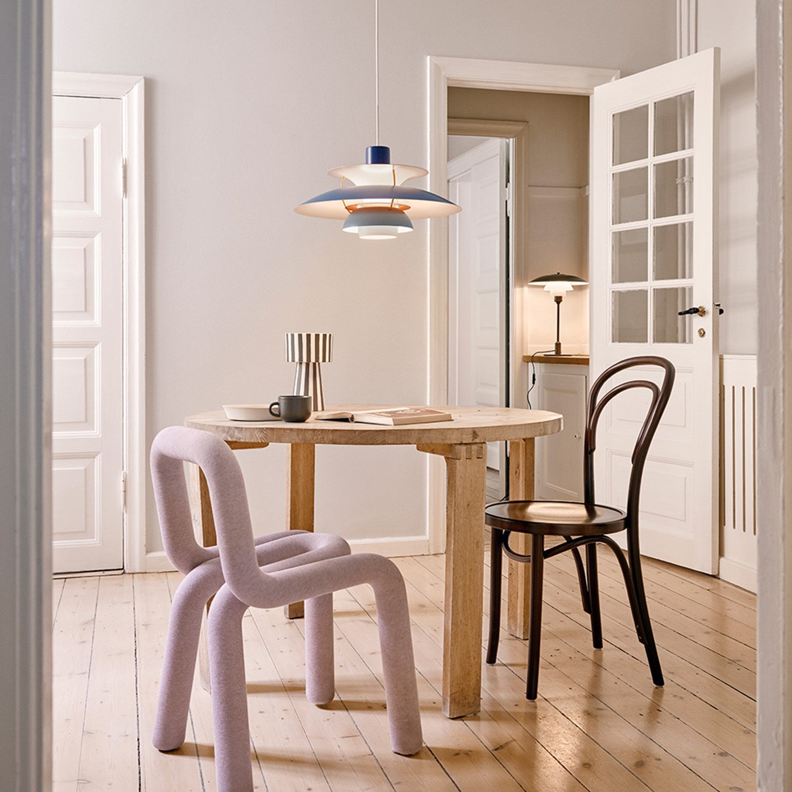 PH5 Pendant Light - Modern Scandinavian Design LED Hanging Lamp for Dining Room, Kitchen, Living Room & Bedroom