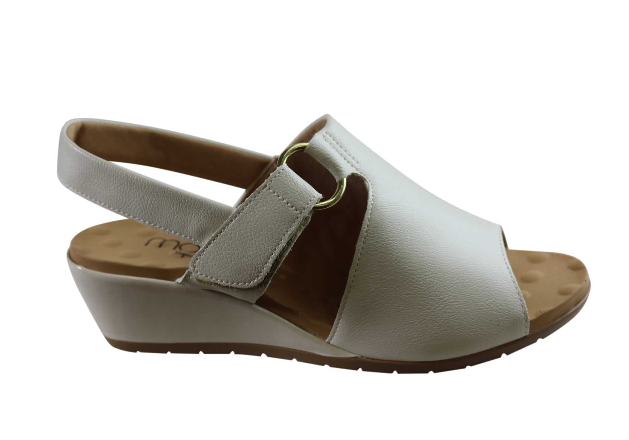 Elora Women's Comfort Wedge Sandals - Super Soft & Supportive Brazilian Made Shoes for Walking, Travel & Summer Outfits
