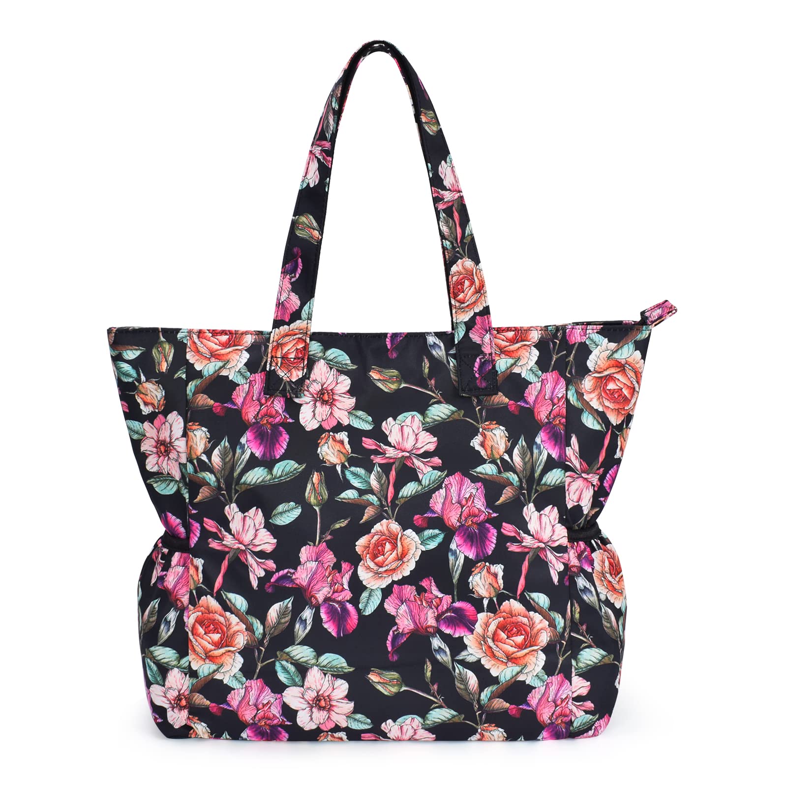 CLOUDMUSIC Large Waterproof Shoulder Tote Bag for Women - Perfect for Nurses, Teachers, Work, Gym, Travel & Beach - Spacious & Durable Everyday Carryall