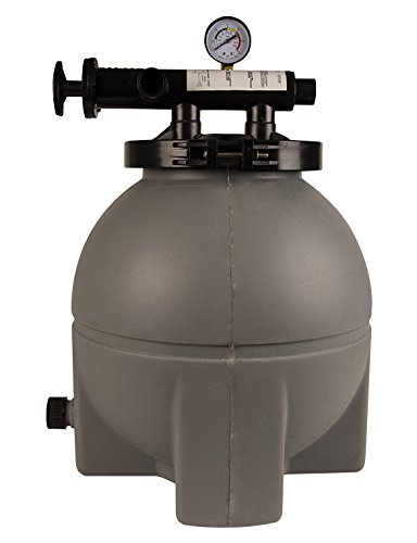 Rx Clear Patriot Sand Filter System for Above Ground Pools - 8 Inch Filter, 1/2 HP Niagara Pump (Up to 6,000 Gallons) | Perfect for Backyard Swimming Pool Maintenance & Water Filtration