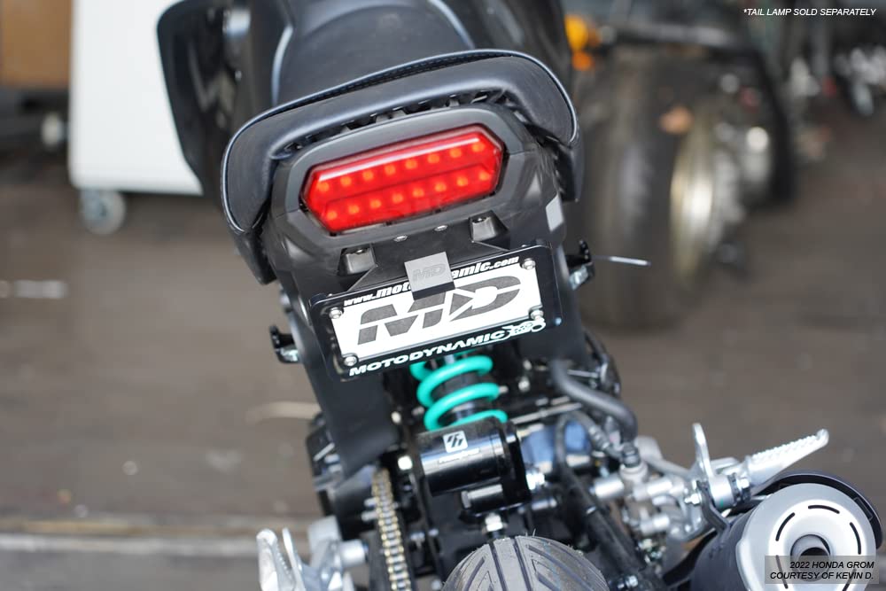 Honda Grom 2022-2025 Fender Eliminator Kit - Low Profile Tucked Design for Clean Look | Perfect for Street Bikes & Custom Builds