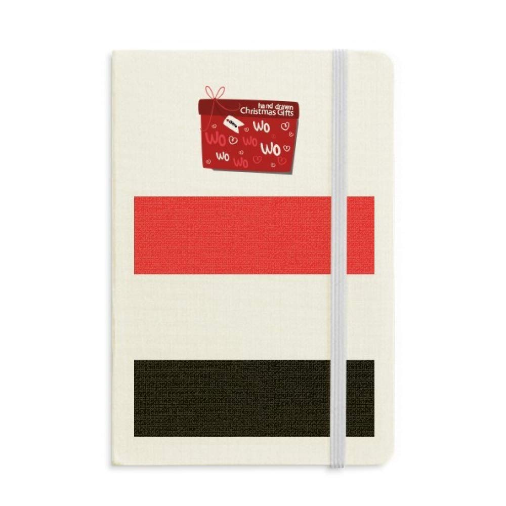 Yemen National Flag Notebook - Asian Country Themed Journal for Writing, Travel & Study - Perfect Christmas Gift for Students & Travel Lovers