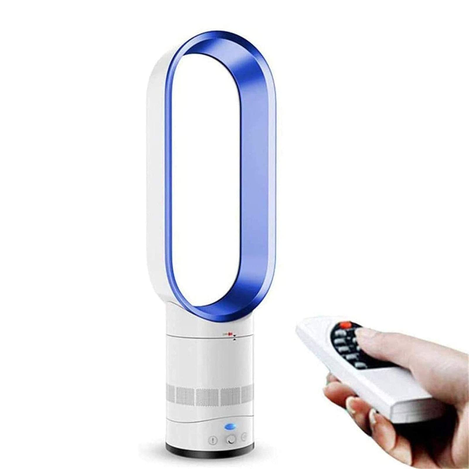 Bladeless Tower Fan with Activated Carbon Air Filter - Remote Control, Space Heater & Air Circulator - Quiet Cooling for Bedroom, Office & Living Room - Perfect for Summer, Home Comfort & Energy Saving